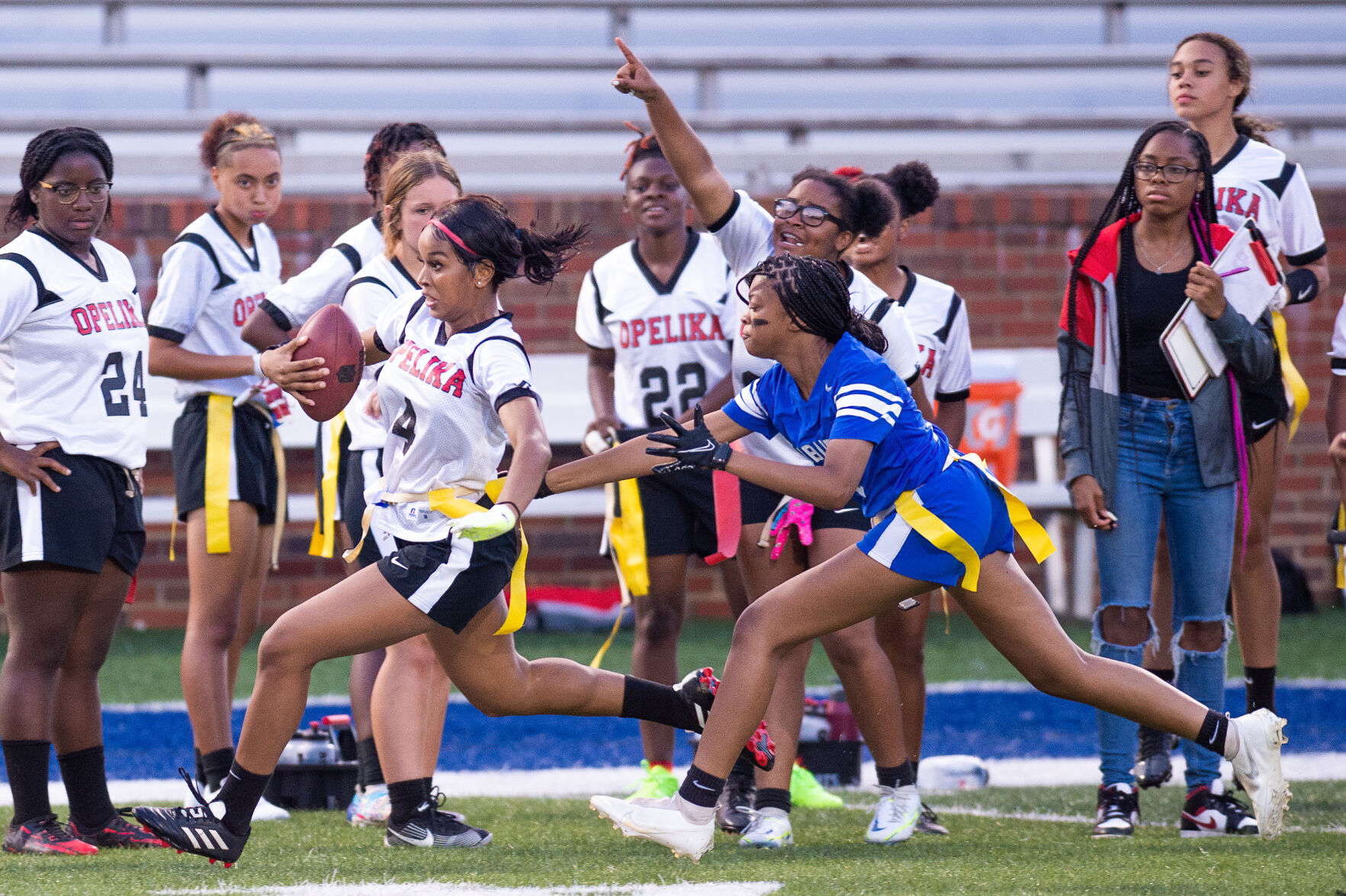 Auburn High vs Opelika flag football